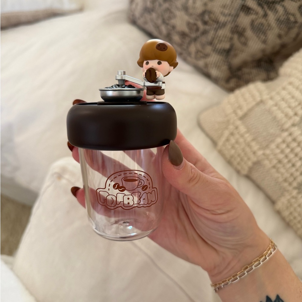 Dimoo coffee grinder pop bean pop mart jar exclusive